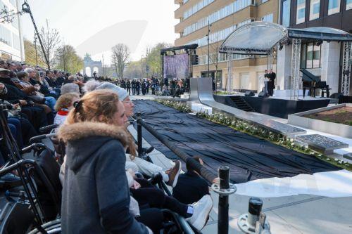 epa12841106 A memorial ceremony on the 10th anniversary of the Brussels attacks in Brussels, Belgium, 22 March 2026. Brussels was struck by coordinated suicide bombings on 22 March 2016, claimed by the so-called Islamic State. Two blasts detonated in the departure hall of Zaventem Airport and a third at Maelbeek metro station in the EU quarter, killing 32...