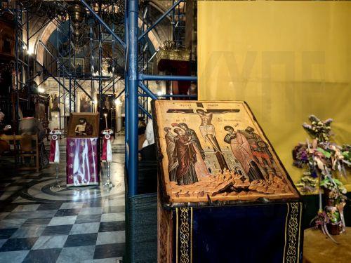 Στον Μητροπολιτικό Ιερό ναό του Αγίου Γεωργίου στο Ναύπλιο τελέσθηκε η ακολουθία του όρθρου της Μεγάλης Τετάρτης Ιερουργούντος του πρωτοπρεσβύτερου π. Παναγιώτη Κιντή, Μεγάλη Τρίτη 7 Απριλίου 2026. Στο τέλος της Ιερής Ακολουθίας και σε ένα ναό ασφυκτικά γεμάτο ναό , ο πρωτοψάλτης του ιερού ναού και πρόεδρος του Συνδέσμου Ιεροψαλτών Αργολίδας Δημήτριος...