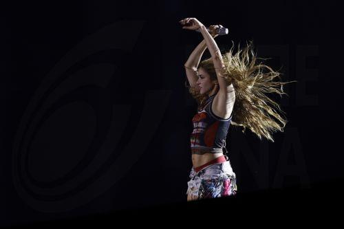 epa12927489 Colombian singer Shakira performs during a rehearsal ahead of her 02 May concert on Copacabana Beach in Rio de Janeiro, Brazil, 01 May 2026. Shakira is scheduled to headline a free concert on the beach expected to draw around two million people as part of the 'Todo Mundo no Rio' (Everyone in Rio) initiative, according to Rio City Hall. ...