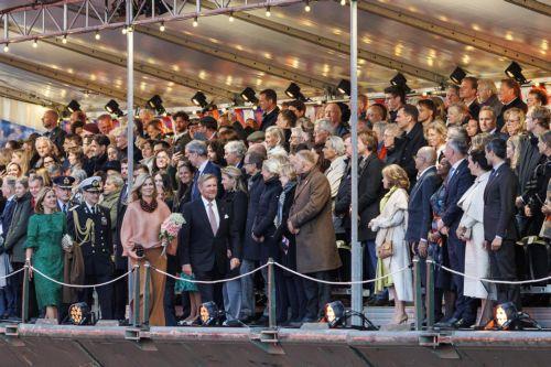 epa12934829 Dutch King Willem-Alexander and Queen Maxima arrive at the May 5 concert on the Amstel in Amsterdam, the Netherlands, 05 May 2026. The concert traditionally marks the conclusion of the National Liberation Celebration.  EPA/RAMON VAN FLYMEN