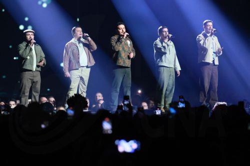 epa12948110 Bandido do Cante of Portugal perform the song 'Rosa' during the dress rehearsals for the first semi-final of the 70th Eurovision Song Contest (ESC) in Vienna, Austria, 11 May 2026. The first semi-final of the ESC 2026 is scheduled for 12 May.  EPA/HANNIBAL HANSCHKE