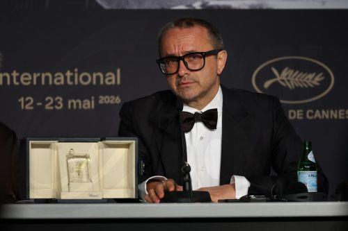 epa12989295  Andrey Zvyagintsev, winner of the Grand Prix Award for "Minotaur" attends the Palme d'Or winners press conference at the closing and awards ceremony of the 79th annual Cannes Film Festival, in Cannes, France, 23 May 2026. The film festival runs from 12 to 23 May 2026.  EPA/HODA DAVAINE / POOL