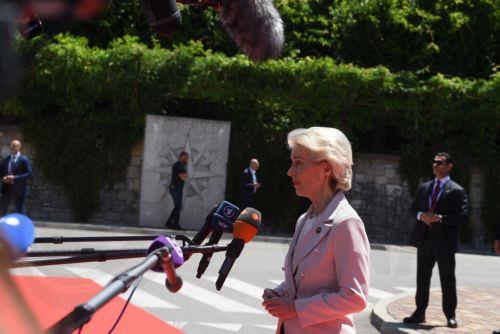 epa13017554 European Commission President Ursula von der Leyen arrives at the EU-Western Balkans summit in Tivat, Montenegro, 05 June 2026. The high-level one-day summit brings together European Union (EU) leaders and their Western Balkan counterparts to discuss concrete integration measures and accelerate the region's path toward bloc membership. ...