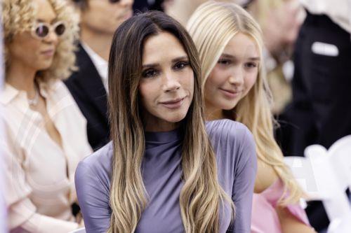epa13033501 British singer Victora Beckham attends a ceremony honoring David Beckham with a star on the Hollywood Walk of Fame in Los Angeles, California, USA, 12 June 2026. Beckham was recognized in the Sports Entertainment category.  EPA/TED SOQUI