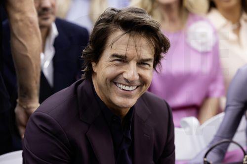 epa13033502 US actor Tom Cruise attends a ceremony honoring David Beckham with a star on the Hollywood Walk of Fame in Los Angeles, California, USA, 12 June 2026. Beckham was recognized in the Sports Entertainment category.  EPA/TED SOQUI