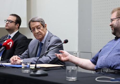 Ο τέως Πρόεδρος της Δημοκρατίας Νίκος Αναστασιάδης δίνει συνέντευξη Τύπου για την έρευνα της Αρχής κατά της Διαφθοράς, Λευκωσία 23 Ιουνίου 2026.ΚΥΠΕ/ΚΑΤΙΑ ΧΡΙΣΤΟΔΟΥΛΟΥ