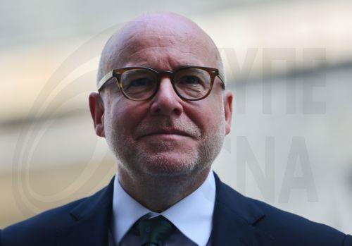 epa13057927 British Attorney General Lord Hermer departs 10 Downing Street following a Cabinet meeting in London, Britain, 23 June 2026.  EPA/ANDY RAIN