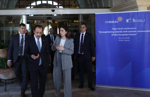 Ο Πρόεδρος της Δημοκρατίας κ. Νίκος Χριστοδουλίδης απευθύνει χαιρετισμό στην Υψηλού Επιπέδου Διάσκεψη «Ενισχύοντας τα νησιά και τις παράκτιες κοινότητες της Ευρωπαϊκής Ένωσης (ΕΕ)», Πάφος 26 Ιουνίου 2026.