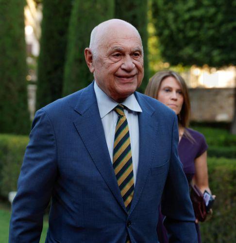 epa13081522 Italian Minister of Justice Carlo Nordio attends an event at Villa Taverna, the US ambassador's residence, to celebrate the upcoming US Independence Day, in Rome, Italy, 02 July 2026.  EPA/GIUSEPPE LAMI