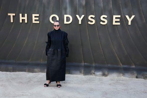 epa13092365 British actor and cast member Samantha Morton attends the world premiere of 'The Odyssey' at the Odeon Leicester Square in London, Britain, 06 July 2026. The movie will be released on 17 July 2026.  EPA/ANDY RAIN