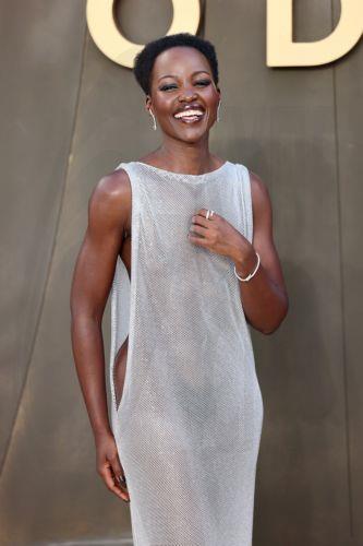 epa13092395 Kenyan actor and cast member Lupita Nyong'o attends the world premiere of 'The Odyssey' at the Odeon Leicester Square in London, Britain, 06 July 2026. The movie will be released on 17 July 2026.  EPA/ANDY RAIN