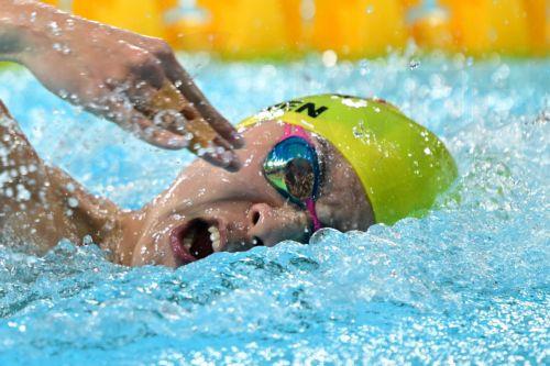 epaselect epa13135619 Thomas Chen of Papua New Guinea competes in the Men’s 100m Freestyle heats of the Glasgow 2026 Commonwealth Games at the Tollcross International Swimming Centre in Glasgow, Britain, 27 July 2026.  EPA/DEAN LEWINS AUSTRALIA AND NEW ZEALAND OUT