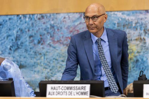 epa13219222 U.N. High Commissioner for Human Rights Volker Turk arrives for the 63rd regular session of the Human Rights Council at the European headquarters of the United Nations in Geneva, Switzerland, 07 September 2026.  EPA/SALVATORE DI NOLFI