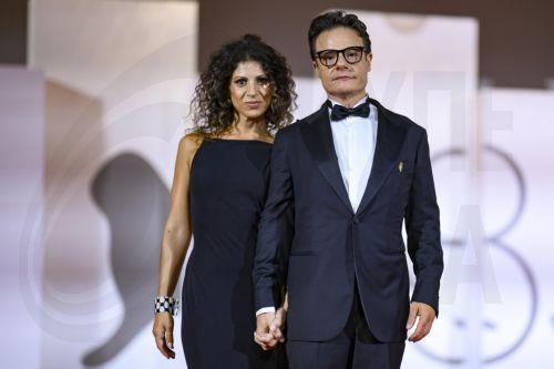 epa13226866 Italian actor Lino Musella (R) and Dalal Suleiman arrive for the premiere of ‘Il fuoco che ti porti dentro' (The Fire within You) during the 83rd Venice Film Festival in Venice, Italy, 09 September 2026. The movie is presented in official competition 'Venezia83' at the festival running from 02 to 12 September 2026.  EPA/ETTORE FERRARI