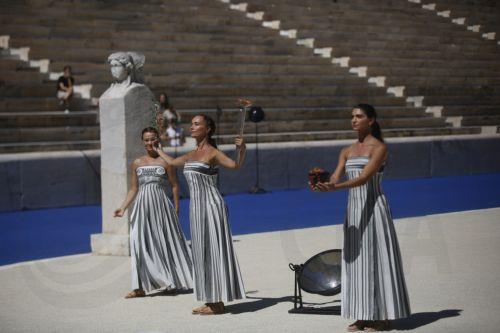Τελετή Αφής και Παράδοσης της Φλόγας των Ολυμπιακών Αγώνων Νέων «Dakar 2026» στο Καλλιμάρμαρο στάδιο στην Αθήνα, Πέμπτη 10 Σεπτεμβρίου 2026. ΑΠΕ-ΜΠΕ/ΑΠΕ-ΜΠΕ/ΓΙΑΝΝΗΣ ΚΟΛΕΣΙΔΗΣ