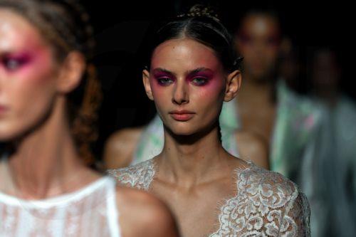 epa13242578 Models present creations by Frederick Anderson for the Spring/Summer 2027 collection during New York Fashion Week in New York, New York, USA, 15 September 2026. New York Fashion Week runs from 10 to 15 September 2026.  EPA/OLGA FEDOROVA