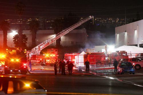 epa13243006 Emergency personnel work at the scene of a helicopter crash in Chatsworth, Los Angeles, California, USA, 15 September 2026. The helicopter, identified as NBC4’s NewsChopper4, crashed while covering a nearby fatal traffic collision, killing three people, including NBC4 reporter Eliana Moreno and pilot George Marciniw.  EPA/CHRIS TORRES