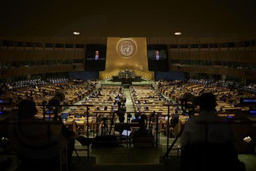 (ΞΕΝΗ ΔΗΜΟΣΙΕΥΣΗ) Ο πρωθυπουργός Κυριάκος Μητσοτάκης μιλά στην  81η Γενική Συνέλευση του ΟΗΕ, ΗΠΑ, Πέμπτη 24 Σεπτεμβρίου 2026. Ο πρωθυπουργός Κυριάκος Μητσοτάκης, στην ομιλία του στη Γενική Συνέλευση του ΟΗΕ, απηύθυνε έκκληση για ενίσχυση της πολυμέρειας, μεγαλύτερο σεβασμό στο διεθνές δίκαιο και αυστηρότερη ρύθμιση της τεχνητής νοημοσύνης, παρουσιάζοντας...