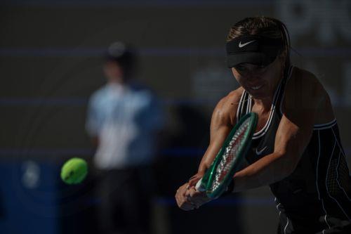 epa13274065 Paula Badosa of Spain in action against Daria Kasatkina of Australia during their women’s singles 1st round game at the China Open tennis tournament in Beijing, China, 01 October 2026.  EPA/ANDRES MARTINEZ CASARES