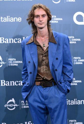 epa13306233 Italian actor Luca Chikovani poses during a photocall for the film 'Je So' Pazzo' at the 21st annual Rome Film Festival in Rome, Italy, 15 October 2026. The Festa del Cinema di Roma runs from 13 to 25 October 2026.  EPA/ETTORE FERRARI