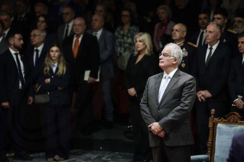 (Ξένη Δημοσίευση) Πρόεδρος της Δημοκρατίας Κωνσταντίνος Τασούλας, στο πλαίσιο της επίσκεψής του στη Θεσσαλονίκη, παρέστη στον επίσημο εορτασμό της 26ης Οκτωβρίου στο Αριστοτέλειο Πανεπιστήμιο, Δευτέρα 26 Οκτωβρίου 2026. ΑΠΕ-ΜΠΕ/ΠΡΟΕΔΡΙΑ ΤΗΣ ΔΗΜΟΚΡΑΤΙΑΣ/ΘΟΔΩΡΗΣ ΜΑΝΩΛΟΠΟΥΛΟΣ