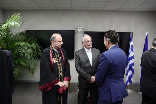 (Ξένη Δημοσίευση) Πρόεδρος της Δημοκρατίας Κωνσταντίνος Τασούλας, στο πλαίσιο της επίσκεψής του στη Θεσσαλονίκη, παρέστη στον επίσημο εορτασμό της 26ης Οκτωβρίου στο Αριστοτέλειο Πανεπιστήμιο, Δευτέρα 26 Οκτωβρίου 2026. ΑΠΕ-ΜΠΕ/ΠΡΟΕΔΡΙΑ ΤΗΣ ΔΗΜΟΚΡΑΤΙΑΣ/ΘΟΔΩΡΗΣ ΜΑΝΩΛΟΠΟΥΛΟΣ