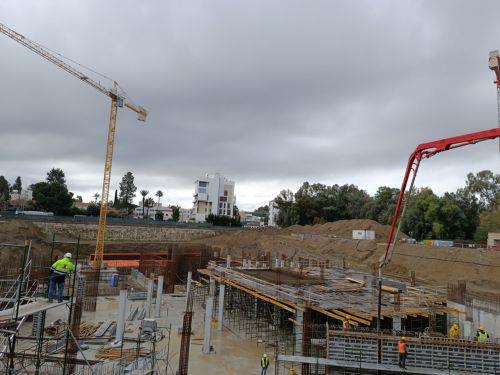 Ο χώρος ανέγερσης του Νέου Κυπριακού Μουσείου, στη Λευκωσία.