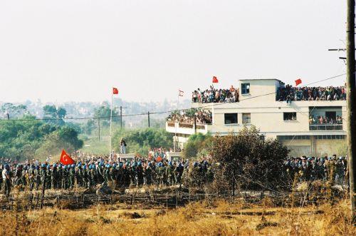 ΦΩΤΟΓΡΑΦΙΑ ΚΥΠΕ/ΚΑΤΙΑ ΧΡΙΣΤΟΔΟΥΛΟΥ Πορεία μοτοσικλετιστών 11 Αυγούστου 1996. Φέτος συμπληρώνονται 50 χρόνια από την τουρκική εισβολή στην Κύπρο το 1974.