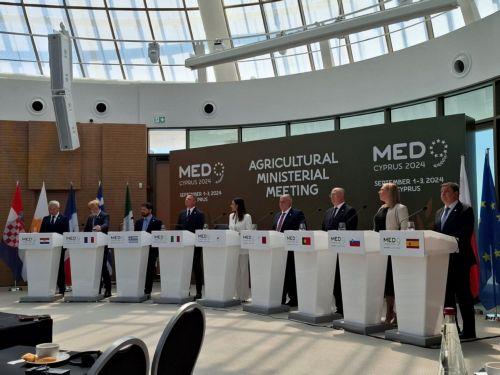 Σύνοδος των υπουργών Γεωργίας 9 κρατών χωρών μελών της Ευρωπαϊκής Ένωσης της Μεσογείου