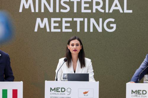 Κοινή συνέντευξη Τύπου των Ευρωπαίων Υπουργών που συμμετέχουν στην Υπουργική Συνάντηση MED9, στη Μαρίνα Αγίας Νάπας, Κύπρος.