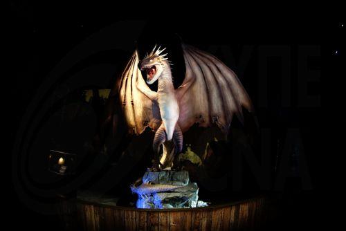 epa11647041 One of the rooms housing the 'Harry Potter: The Exhibition' at Ibercaja Delicias Space in Madrid, Spain, 07 October 2024. The interactive exhibition is held in over 20 galleries and allows visitors to explore moments, characters, settings and creatures of the Harry Potter and Fantastic Beasts films, through behind-the-scenes details such as...