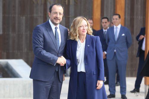 Ο Πρόεδρος της Δημοκρατίας κ. Νίκος Χριστοδουλίδης υποδέχεται τους αρχηγούς κρατών και κυβερνήσεων στην 11η Σύνοδο Κορυφής των Μεσογειακών Κρατών Μελών της ΕΕ (MED9), στην Πάφο.