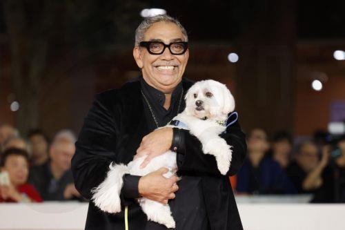 epa11665054 Venezuelan-born designer Guillermo Mariotto arrives for the screening of the movie 'Paradiso in Vendita' at the 19th annual Rome International Film Fest in Rome, Italy, 17 October 2024. The Festa del Cinema di Roma runs from 16 to 27 October 2024.  EPA/FABIO FRUSTACI