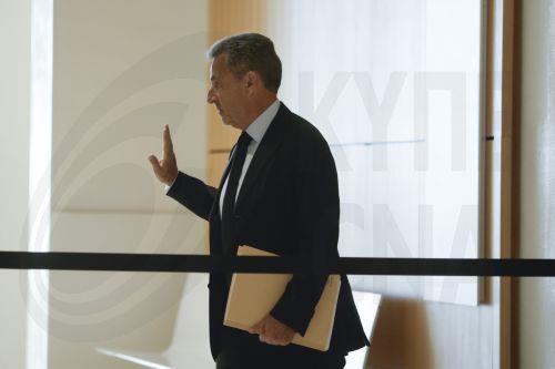 epa11821993 French former president Nicolas Sarkozy arrives at the courthouse in Paris, France, 13 January 2025. Sarkozy and twelve other people, including three former ministers, stand trial for criminal conspiracy to receive funds for the 2007 presidential campaign from the regime of late Libyan leader Muammar Gaddafi. Sarkozy has already been convicted...