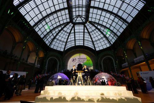 epaselect epa11886862 President of Stellantis and Chairperson of Exor John Elkann (C-R) and  French founder of the Mistral AI startup Arthur Mensch (C-L) talk during the Artificial Intelligence (AI) Action Summit at the Grand Palais in Paris, France, 10 February 2025. The summit takes place from 10 to 11 February.  EPA/MOHAMMED BADRA