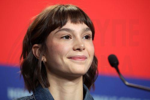 epa11900569 Actor Clara Pacini attends the press conference for 'La Tour De Glace (The Ice Tower)' during the 75th Berlin International Film Festival, in Berlin, Germany, 16 February 2025. The Berlinale runs from 13 to 23 February 2025.  EPA/CHRISTOPHER NEUNDORF