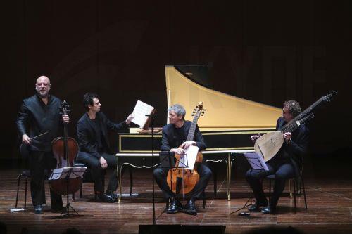 Μουσική παράσταση - Τέσσερις Ιταλοί στο Λονδίνο του 18ου αιώνα, την Κυριακή 4 Μαΐου 2025 (δημοσιεύεται την Δευτέρα 5 Μαΐου 2025), στην αίθουσα Δημήτρης Μητρόπουλος στο Μέγαρο Μουσικής Αθηνών. ΑΠΕ-ΜΠΕ/ΜΕΓΑΡΟ ΜΟΥΣΙΚΗΣ ΑΘΗΝΩΝ/ΧΑΡΗΣ ΑΚΡΙΒΙΑΔΗΣ