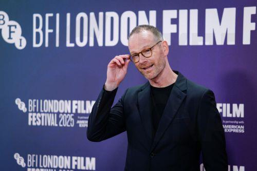 epa12449338 Danish-Norwegian director Joachim Trier arrives for the gala screening of 'Sentimental Value' during the BFI London Film Festival at Royal Festival Hall in London, Britain, 12 October 2025. The 69th edition of the annual film festival runs from 08 to 19 October 2025.  EPA/TOLGA AKMEN
