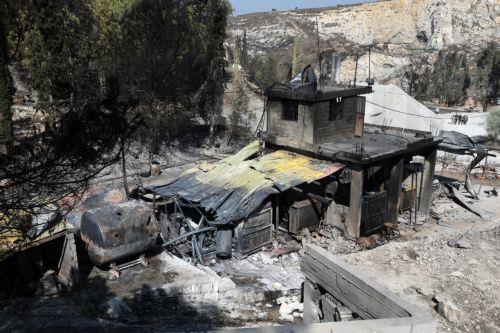epa12460131 The damage is seen following a series of Israeli airstrikes on a cement plant in the southern Lebanese village of Ansar, Lebanon, 17 October 2025. Israeli airstrikes on 16 October targeted  the largest cement factory in southern Lebanon. According to the Lebanese health ministry, Israeli airstrikes in the south and eastern part of Lebanon had...