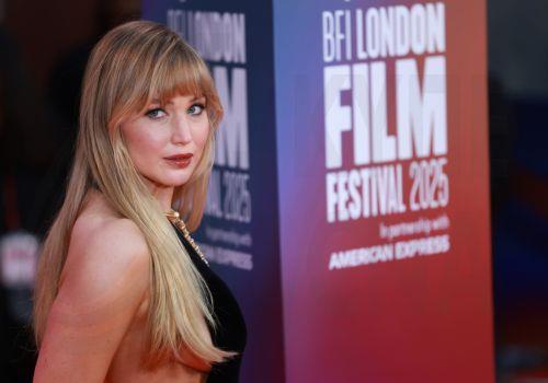 epa12460637 US actor and producer Jennifer Lawrence attends the 'Die, My Love' gala screening at the BFI London Film Festival, in London, Britain, 17 October 2025. The 69th edition of the annual film festival runs from 08 to 19 October 2025.  EPA/NEIL HALL