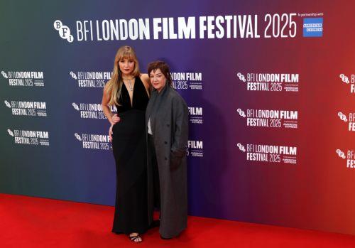 epa12460641 US actor and producer Jennifer Lawrence (L) and British director Lynne Ramsey (R) attend the 'Die, My Love' gala screening at the BFI London Film Festival, in London, Britain, 17 October 2025. The 69th edition of the annual film festival runs from 08 to 19 October 2025.  EPA/NEIL HALL