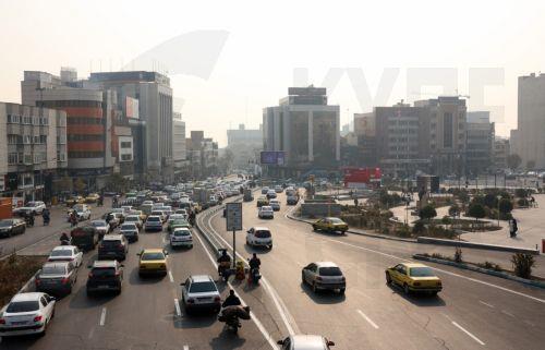 epa12635819 A general view from the downtown capital city of Tehran, Iran, 08 January 2026. Following a sharp decline in the national currency and soaring prices for basic goods, the country is facing a wave of nationwide anti-government protests which has spread to 37 cities across 24 provinces, according to the Human Rights Activists News Agency (HRANA). ...