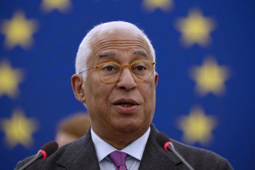 epa12666853 European Council President Antonio Costa addresses the European Parliament plenary session in Strasbourg, France, 21 January 2026. The current plenary session runs from 19 to 22 January 2026.  EPA/YOAN VALAT