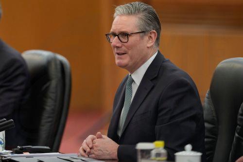epa12689653 British Prime Minister Keir Starmer, speaks during a meeting with Chinese President Xi Jinping (unseen) at the Great Hall of the People in Beijing, China, 29 January 2026.  EPA/Vincent Thian / POOL POOL PHOTO