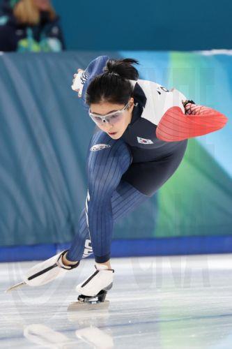 epa12703631 South Korean speed skater Lee Na-hyun trains at the Milano Ice Skating Arena ahead of the Milano Cortina 2026 Winter Olympic Games in Milan, Italy, 03 February 2026.  EPA/YONHAP SOUTH KOREA OUT