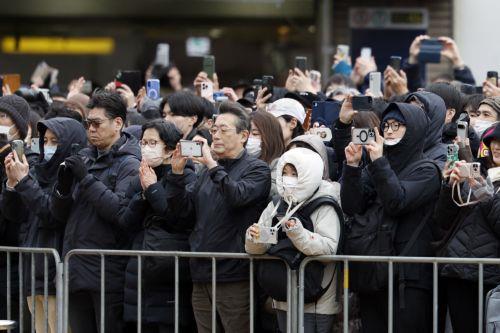 epa12711689 Supporters attend an election campaign rally with Japanese Prime Minister and leader of the ruling Liberal Democratic Party (LDP) Sanae Takaichi in Tokyo, Japan, 07 February 2026, the last day of the campaign for Japan’s general elections. Japanese voters are set to go to the polls on 08 February 2026 in the country's shortest modern campaign,...