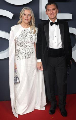epa12780284 (L-R) Sylvie Saada and Maxime Saada arrive for the 51st annual Cesar awards ceremony held at the Olympia concert hall in Paris, France, 26 February 2026. The awards are presented by the French 'Academie des Arts et Techniques du Cinema' (Academy of Cinema Arts and Techniques).  EPA/CHRISTOPHE PETIT TESSON