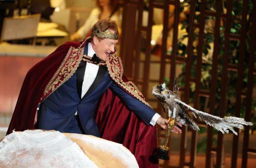 epaselect epa12823568 Conan O'Brien hosts the 98th annual Academy Awards ceremony at the Dolby Theatre in Los Angeles, California, USA, 15 March 2026.  EPA/CHRIS TORRES