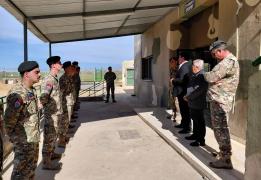 Επίσκεψη Δημάρχου Αγίας Νάπας σε στρατόπ