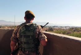 Επισκέφθηκε φυλάκια της Εθνικής Φρουράς 